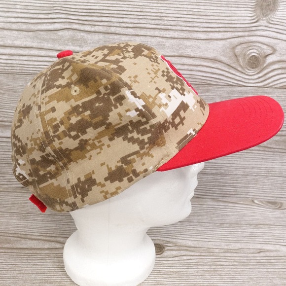 ST LOUIS CARDINALS LOGO DIGI CAMO MELONWEAR SNAPBACK BASEBALL HAT CAP - Picture 6 of 8